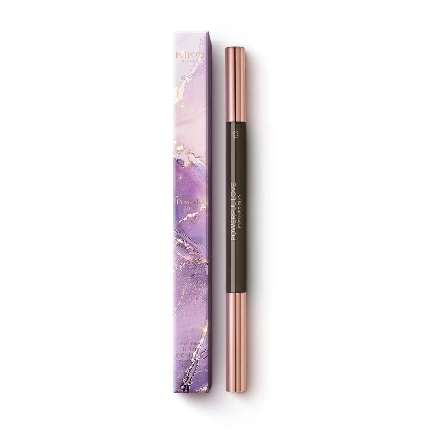 KIKO Milano Eyeliners-Powerful Love Eyeliner Duo 03 Charming Obsidian