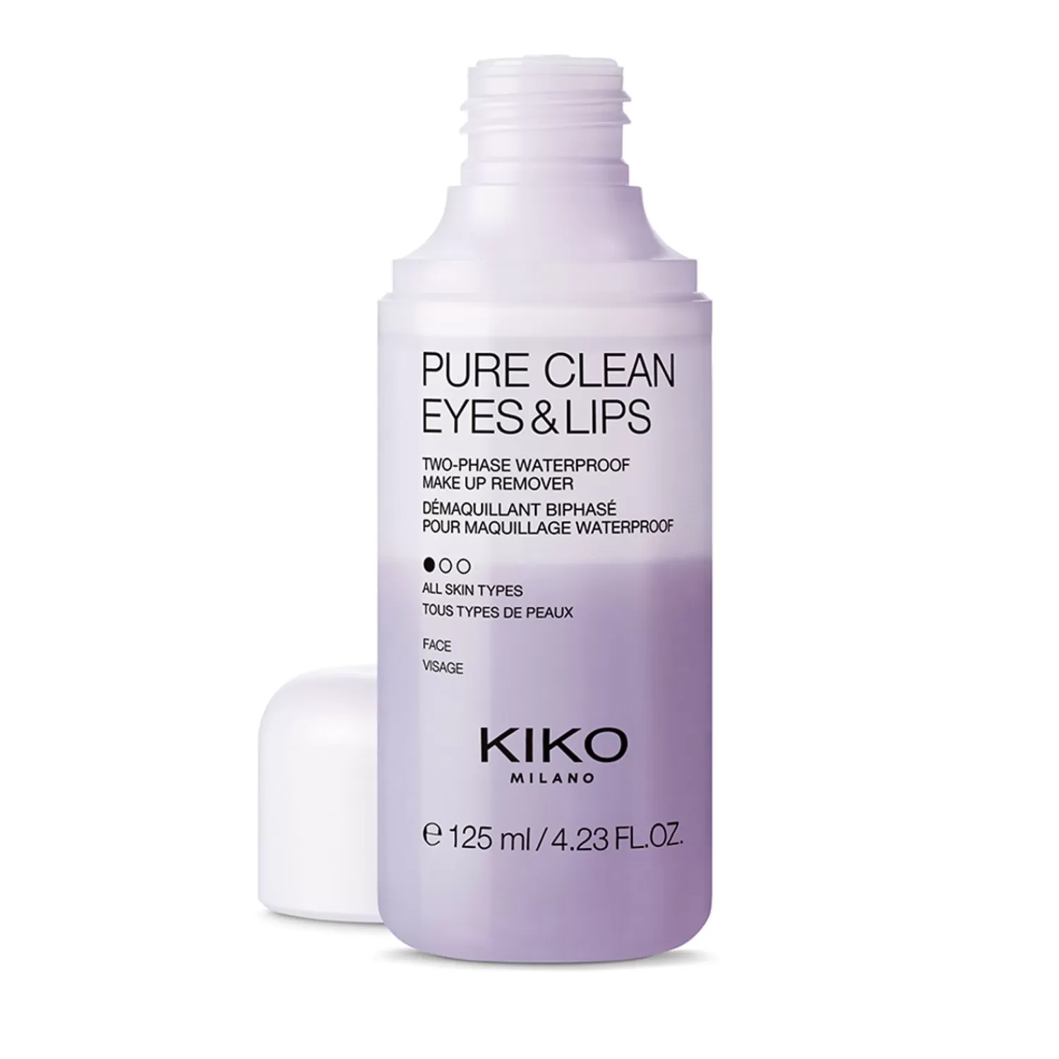 KIKO Milano Makeup Removers-Pure Clean Eyes & Lips